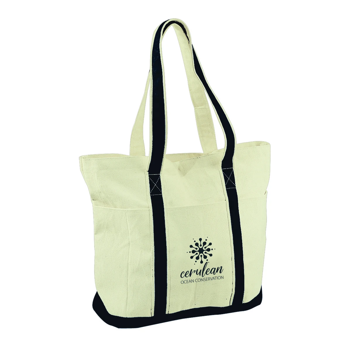 Heavy Cotton Tote Bag, custom tote bag with logo imprint 1