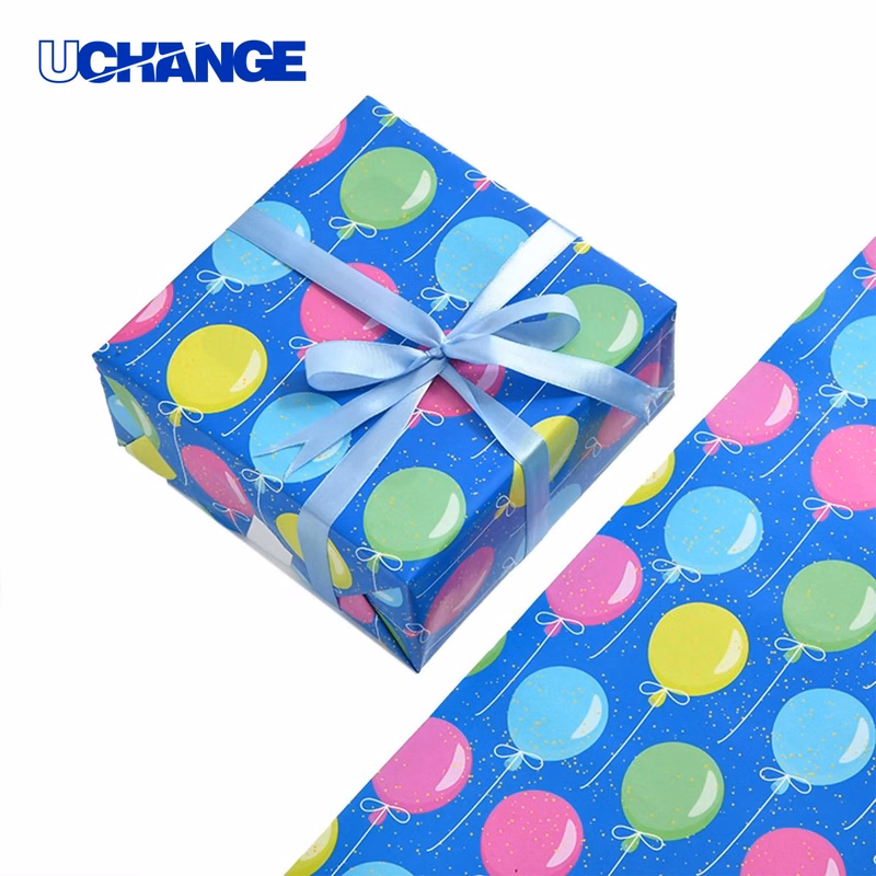 Full Color Printed Gift Wrapping Paper