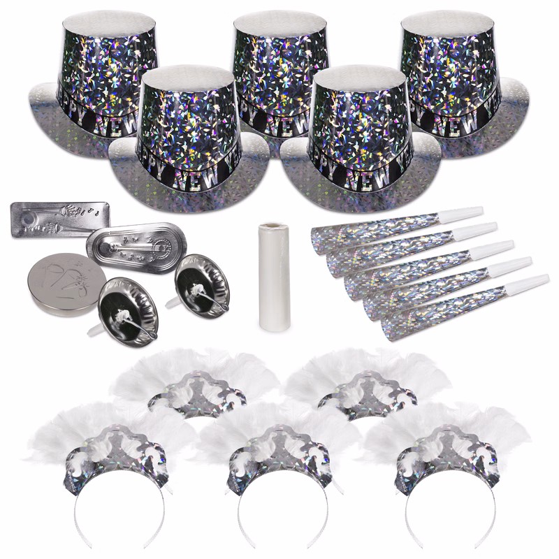 Sterling Silver New Year's Eve Kit for 10