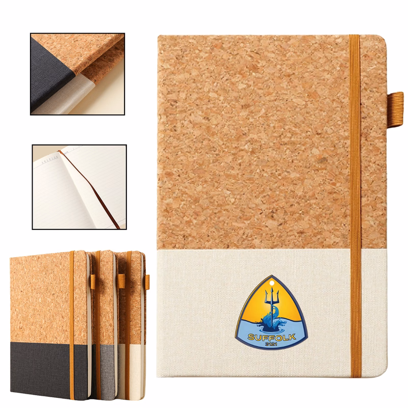 Eco-friendly Soft Cork A5 Notebook
