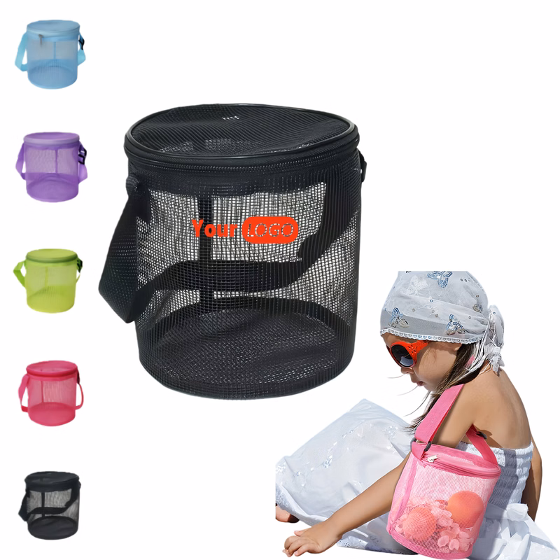 Children's Mesh Beach Toy Storage Bag
