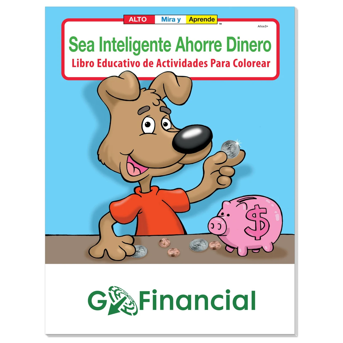 Good Value™ Coloring Book: Be Smart, Save Money (Spanish) 1