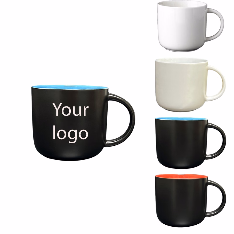 Dringking Cup With Handle For Coffee, Tea, Cocoa, Milk
