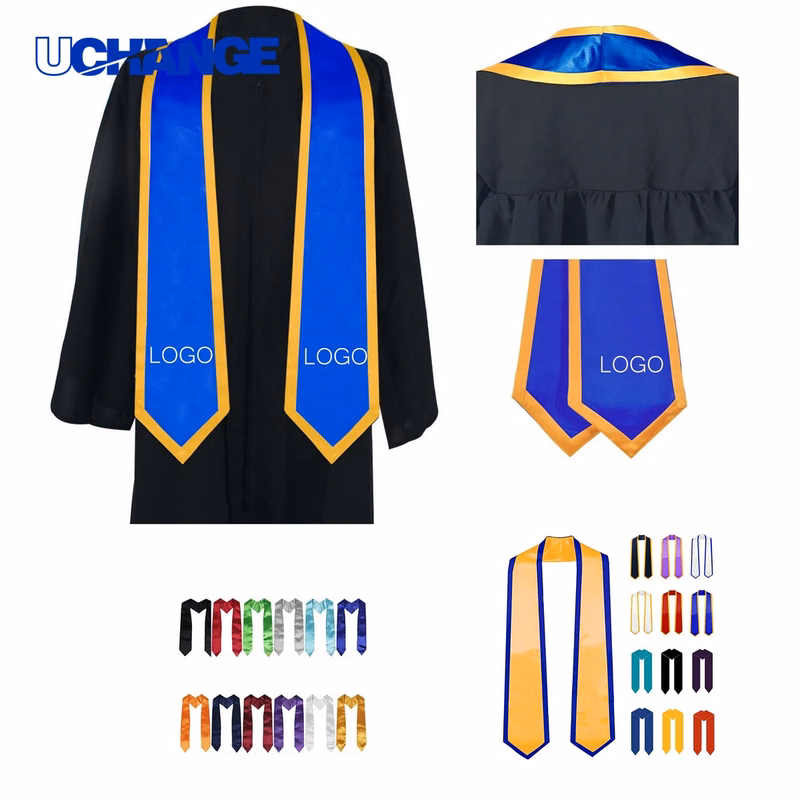 Graduation Clothing Sash with Hemming for Ceremonies