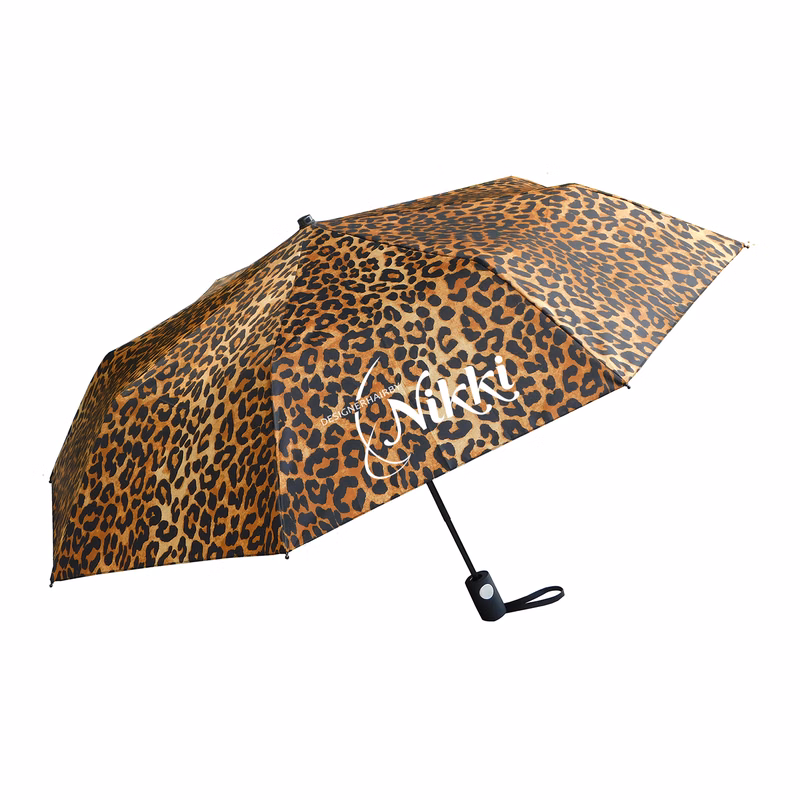 Wild Prints Auto Open Umbrella