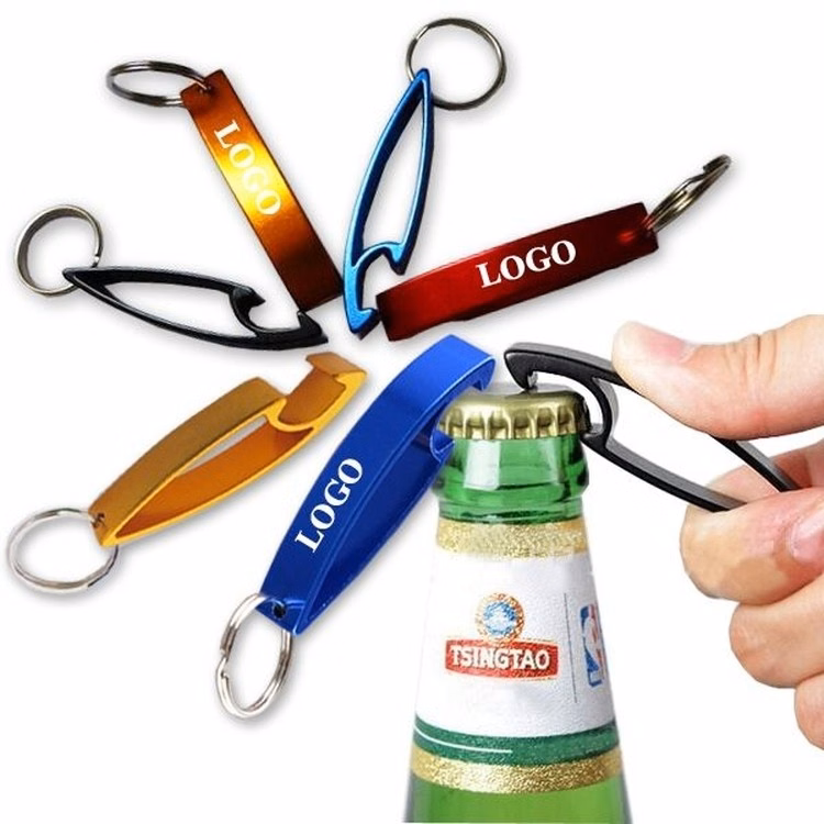 Eye-Shape Beer Bottle Opener with Keyring