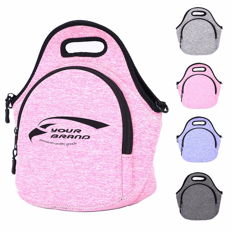 Reusable Spill Resistant Insulated Neoprene Lunch Bag