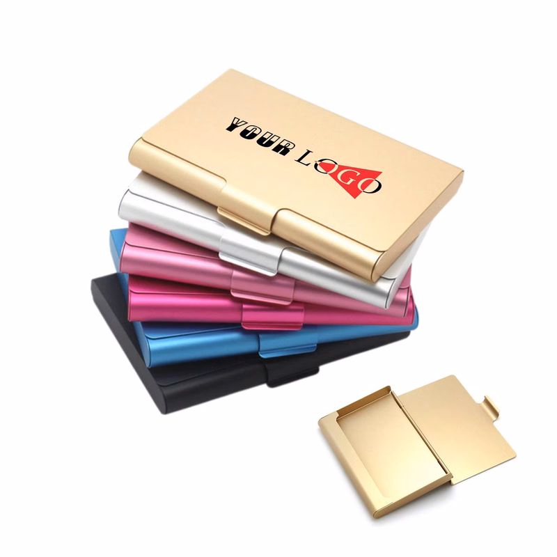 Stainless Steel Slim Business Card Case