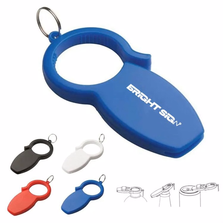 3-in-1 Bottle Opener & Tab Lifter Keychain Tool