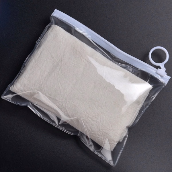 PVC Beach Towel Bag With Key Ring