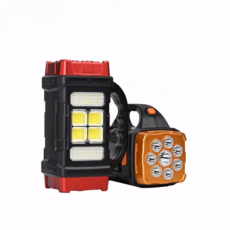 Rechargeable Torch Camping Light with Solar Charger