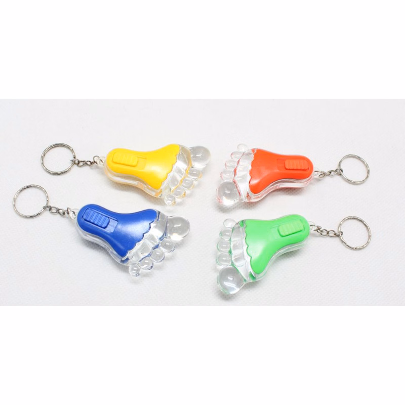 Little Feet LED Light Keychain