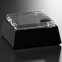 Black and Optical Glass Base 1