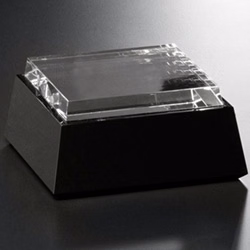 Black and Optical Glass Base