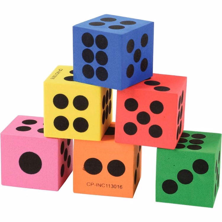 Foam Dice - 1.5"