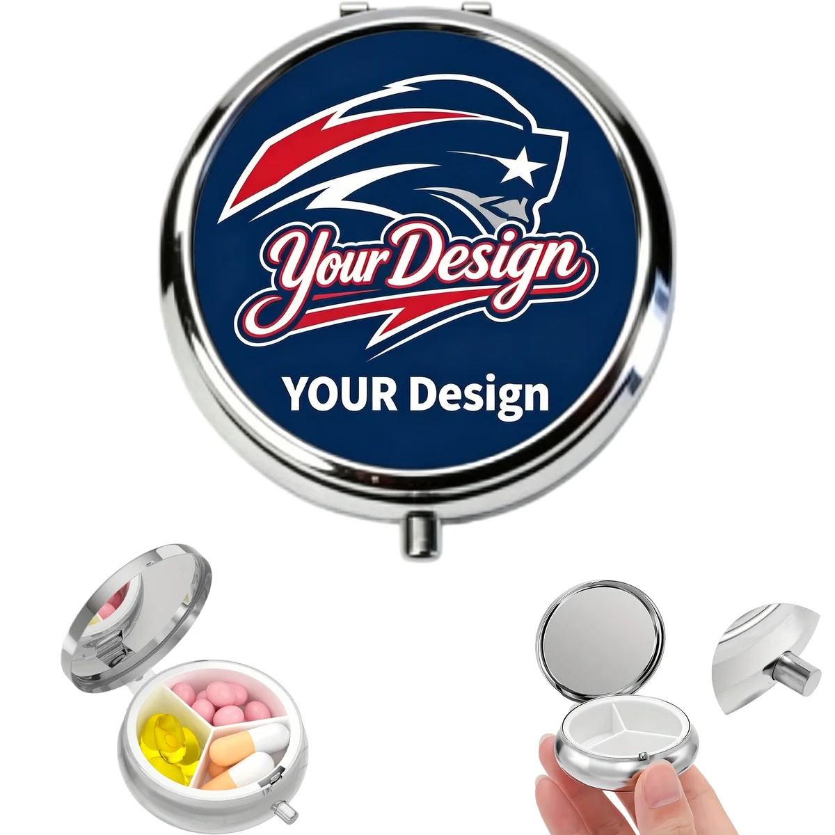 3-Compartment Pill Case 1