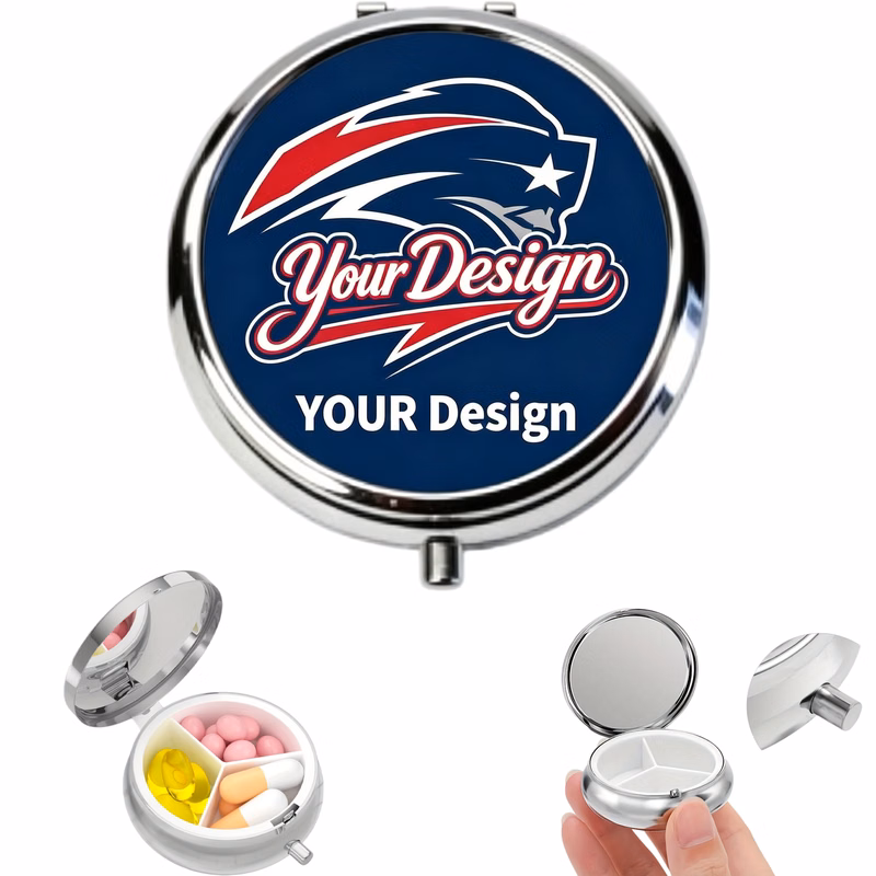 3-Compartment Pill Case