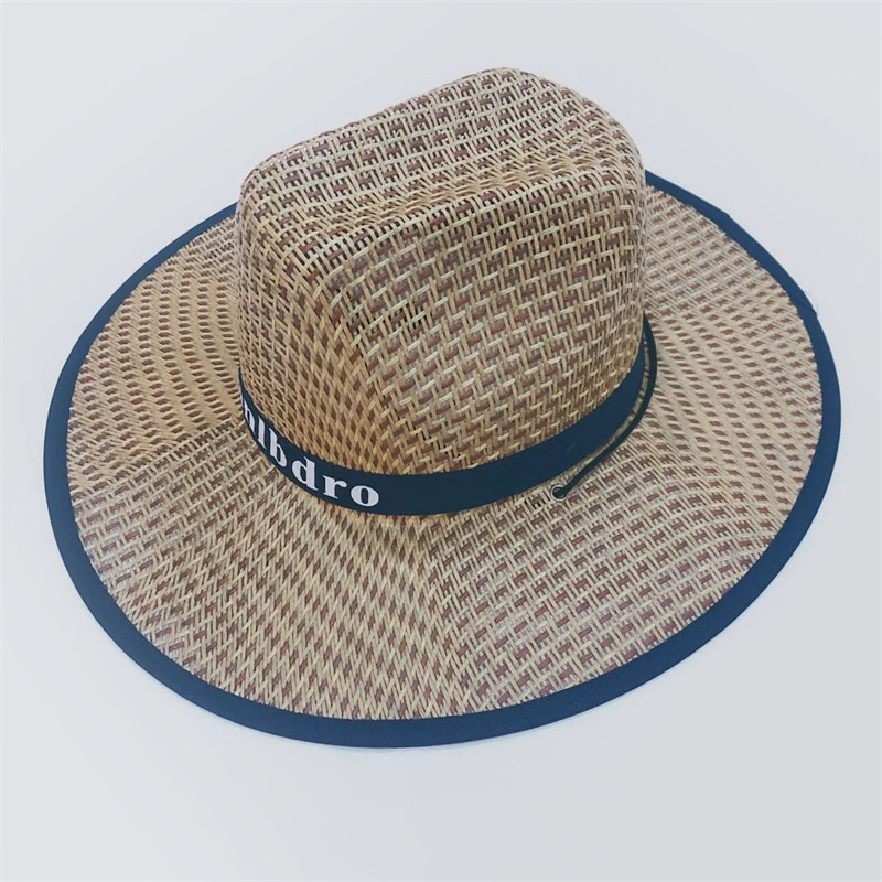 Braided Straw Cowboy Hat