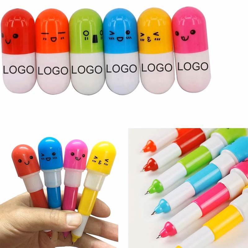 Retractable Pill Ballpoint Pen