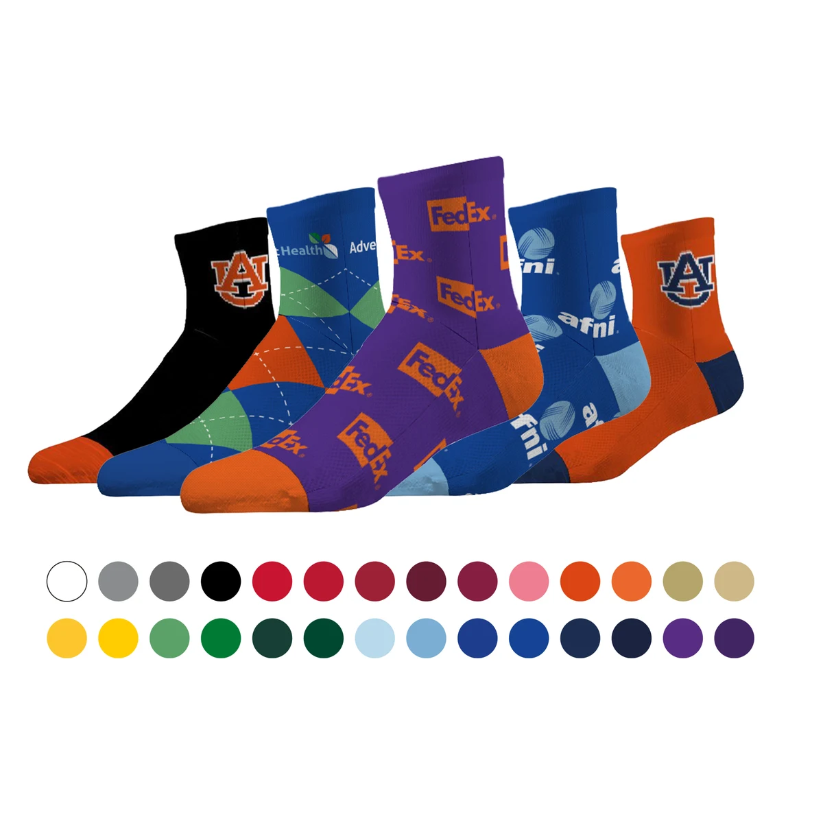 Saver Woven Mid Sock 1