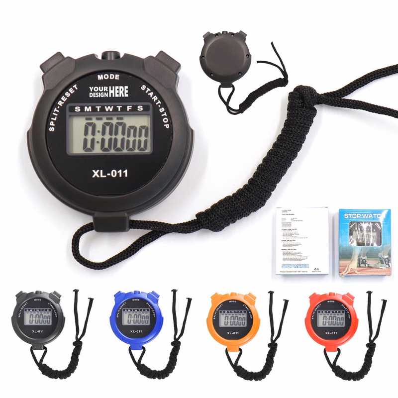 Multifunctional Sports Digital Handheld Stopwatch Timer