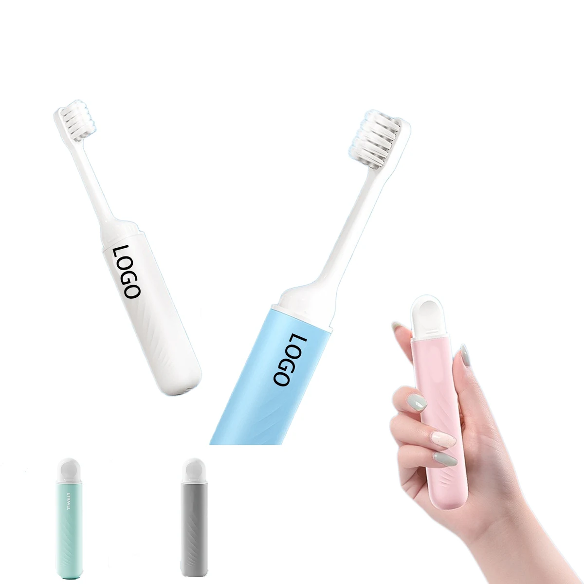 Folding Toothbrush MOQ 10pcs 1