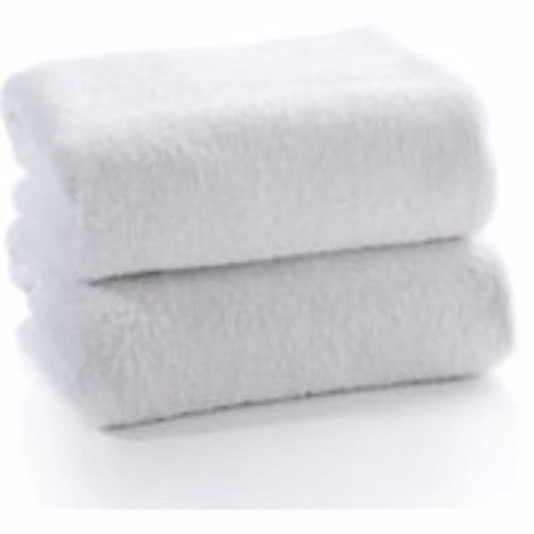 100% Cotton Bath Towels - White 24"x 50"