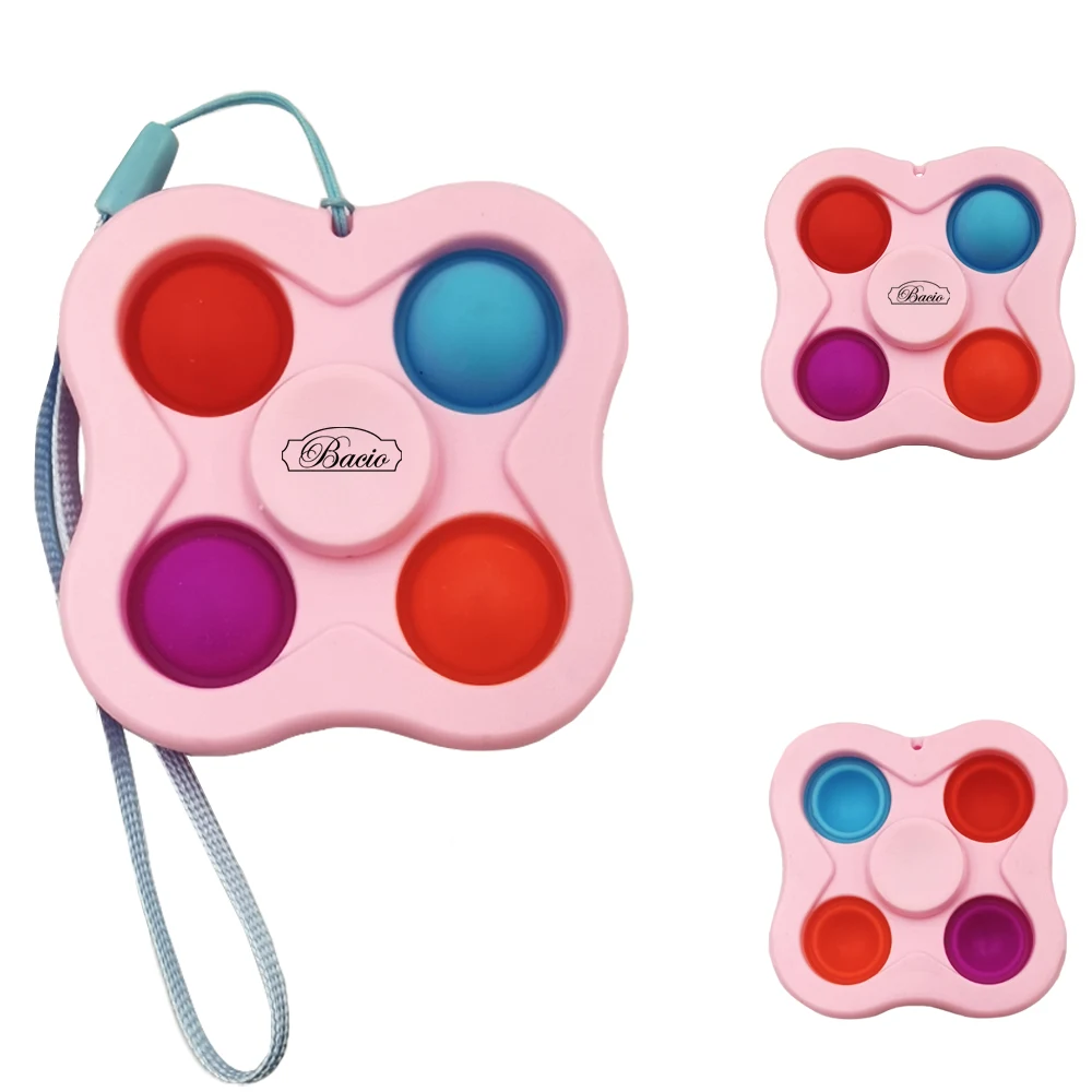 Simple Colorful Fidget Spinner Toys 1