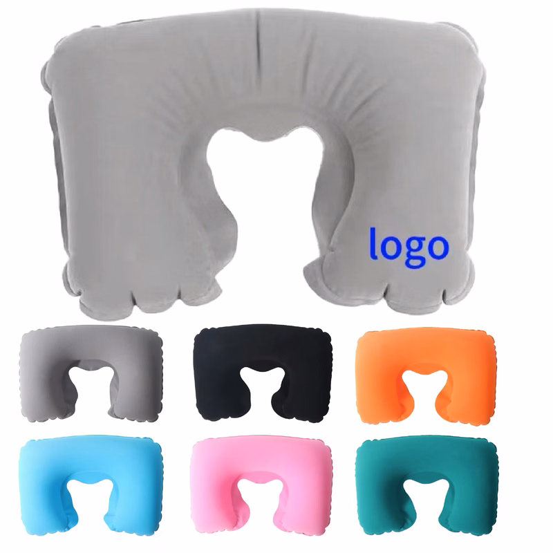 U-Shaped Inflatable Travel Pillow Neck Support