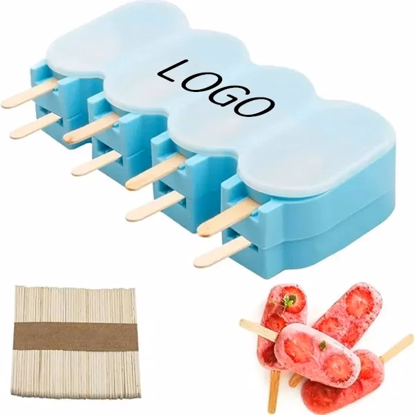 Silicone Popsicle Molds with Stackable