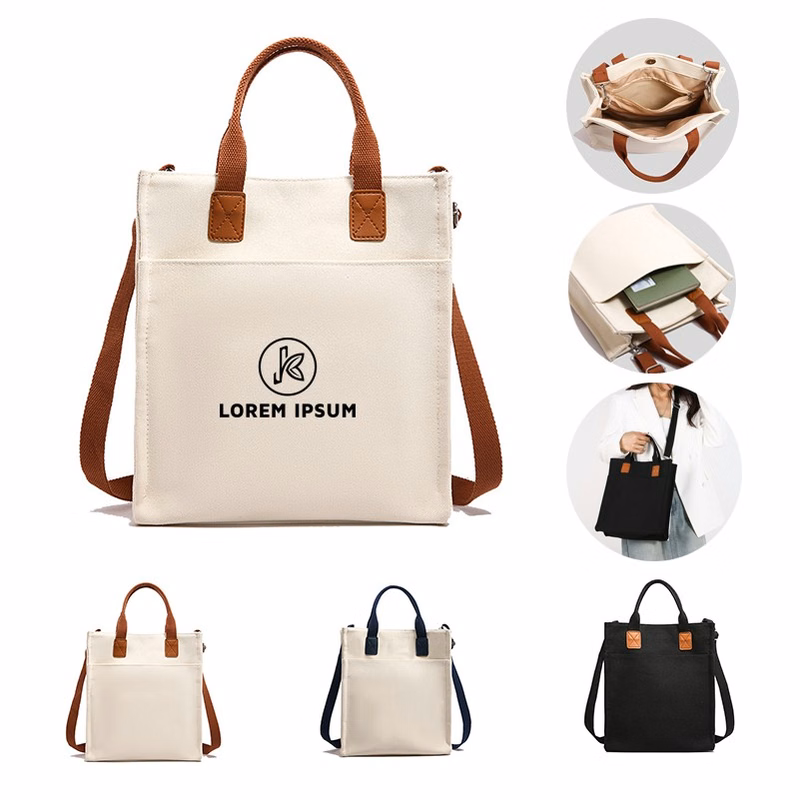 Canvas Tote Bag with Shoulder