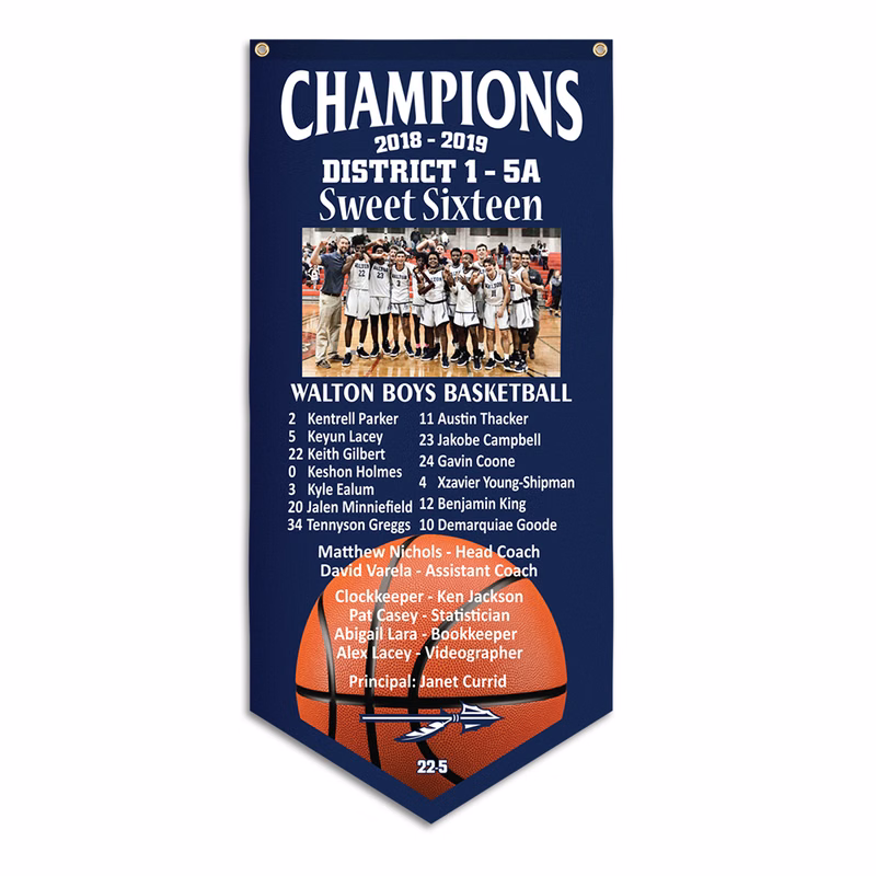 4' x 8' Champion Banner