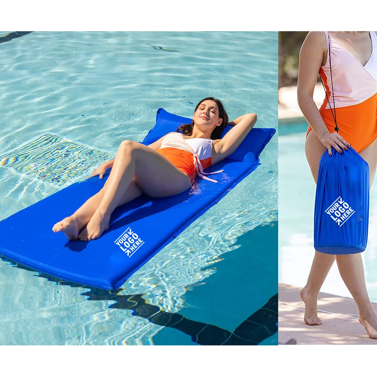 Self Inflating Pool Float 1