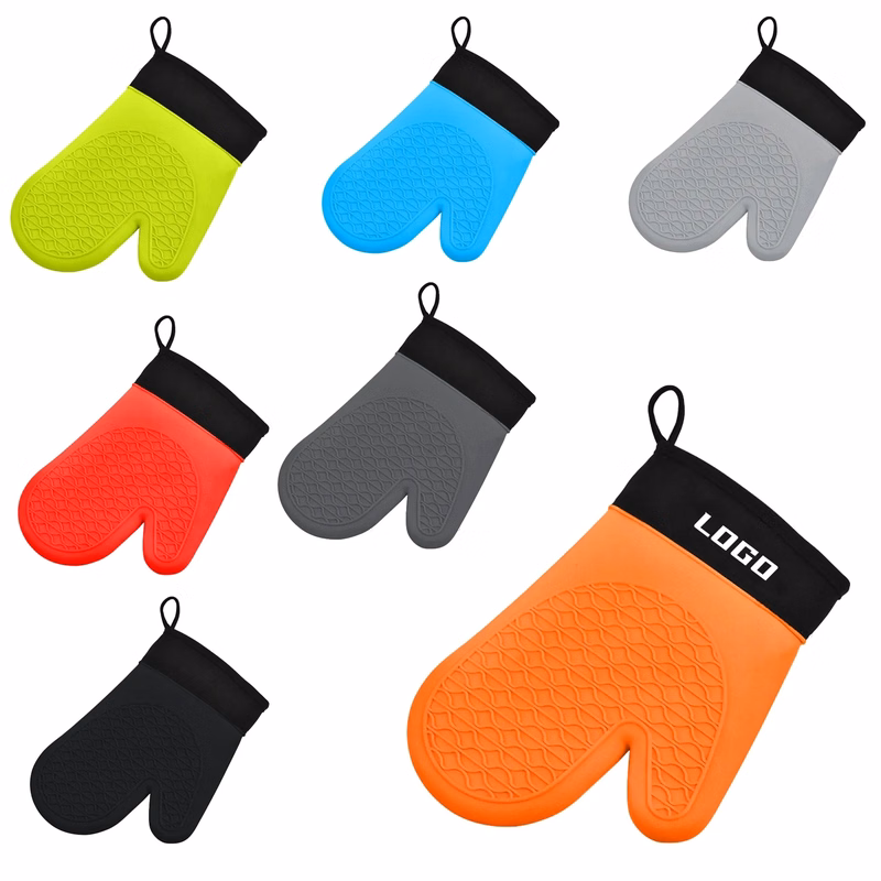 Silicone Heat Resistant Oven Gloves