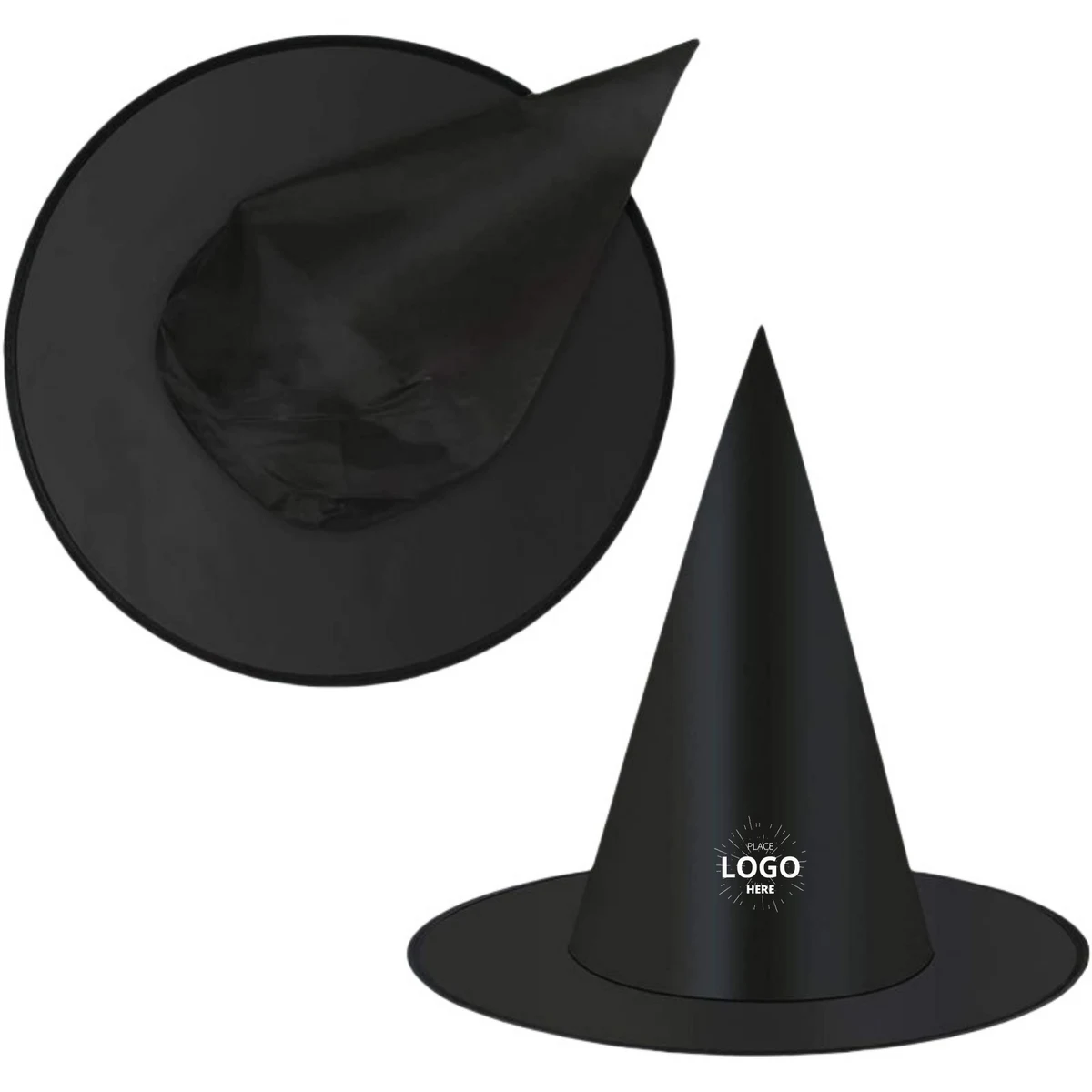 Halloween Black Hanging Witch Hat 1