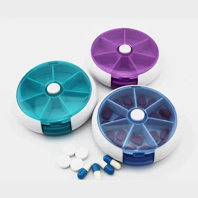 Rotating Round Pill Box 1