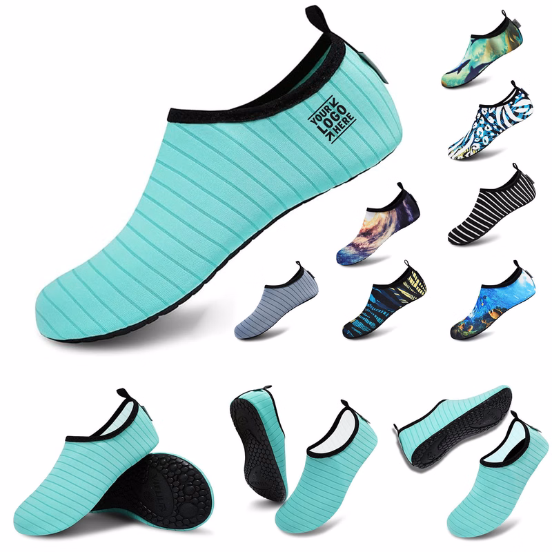 Men Women Beach Water Sports Shoes Barefoot Quick-Dry Aqua Slip-on Yoga Socks