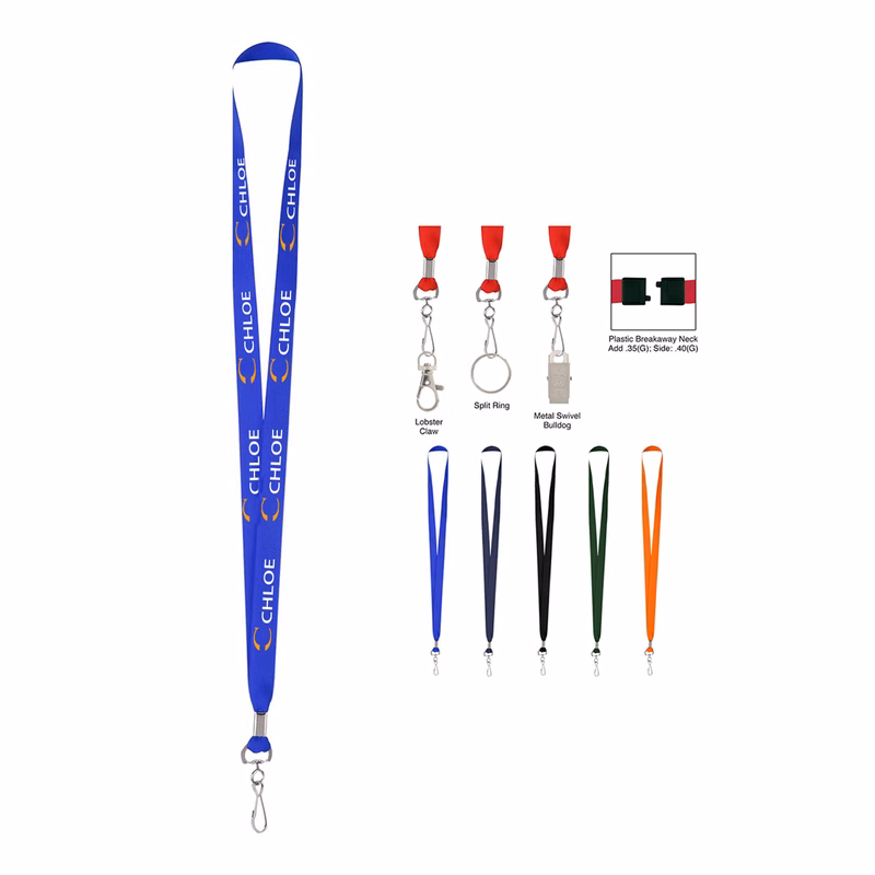 Nylon Id Badge Lanyard For Office & Events
