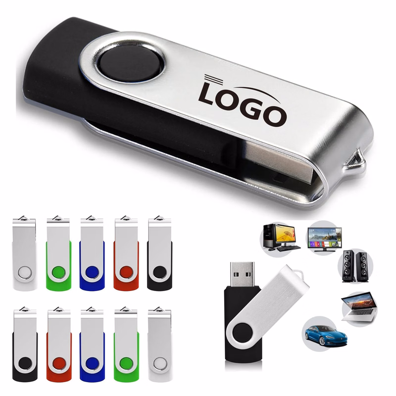 4 GB Swivel USB Flash Drive