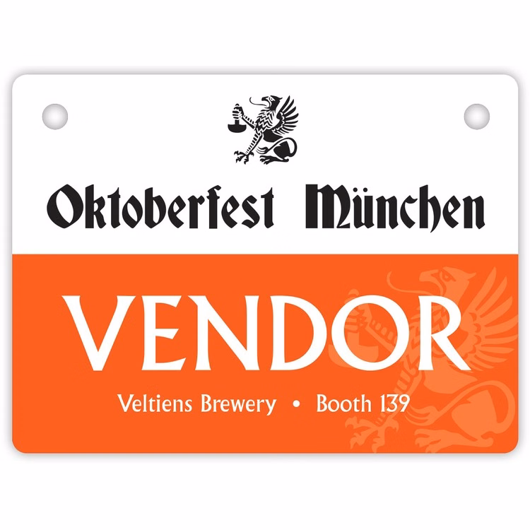 USA Made Laminated Paper Event Badge  20mil Budget-Friendly (3x4") Rectangle
