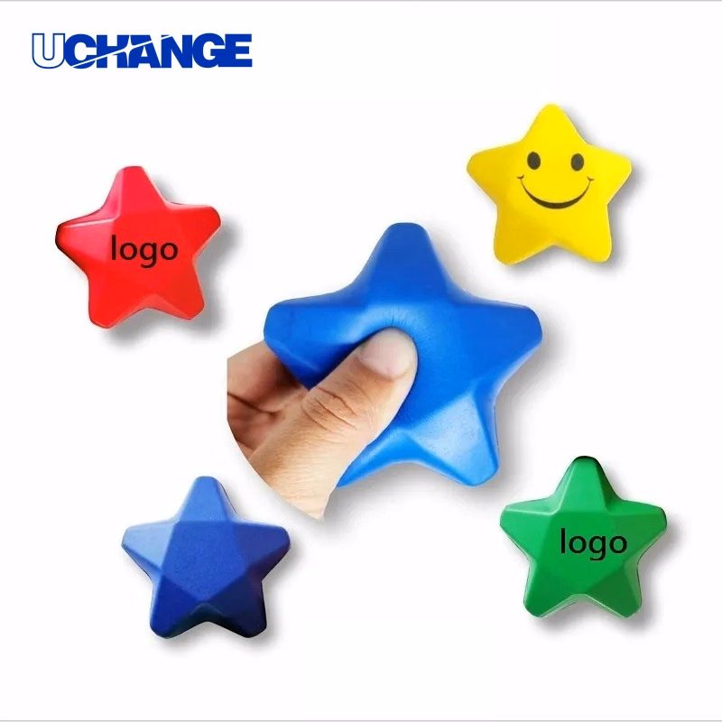 3" Pentagram Stress Ball for Promotions