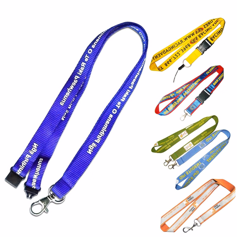 35in Polyester Work ID Badge Lanyards