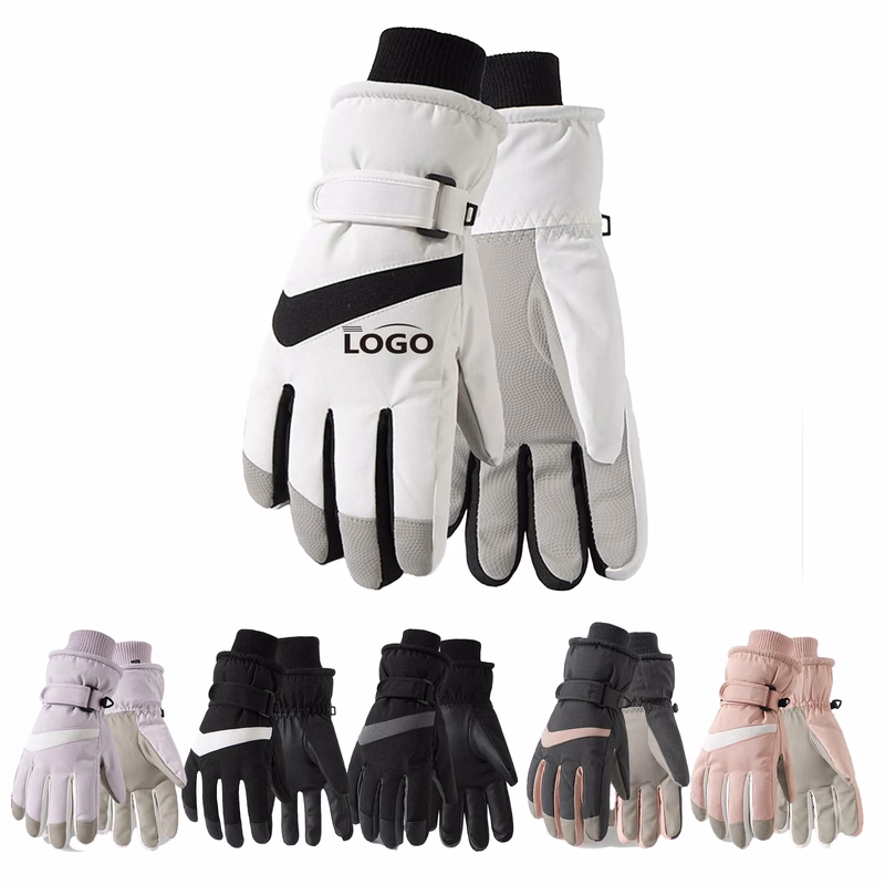Waterproof Ski Gloves Durable Skate Touchscreen Customizable