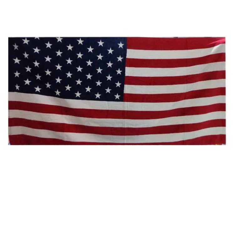 Custom Spun Cotton Beach Towel 1