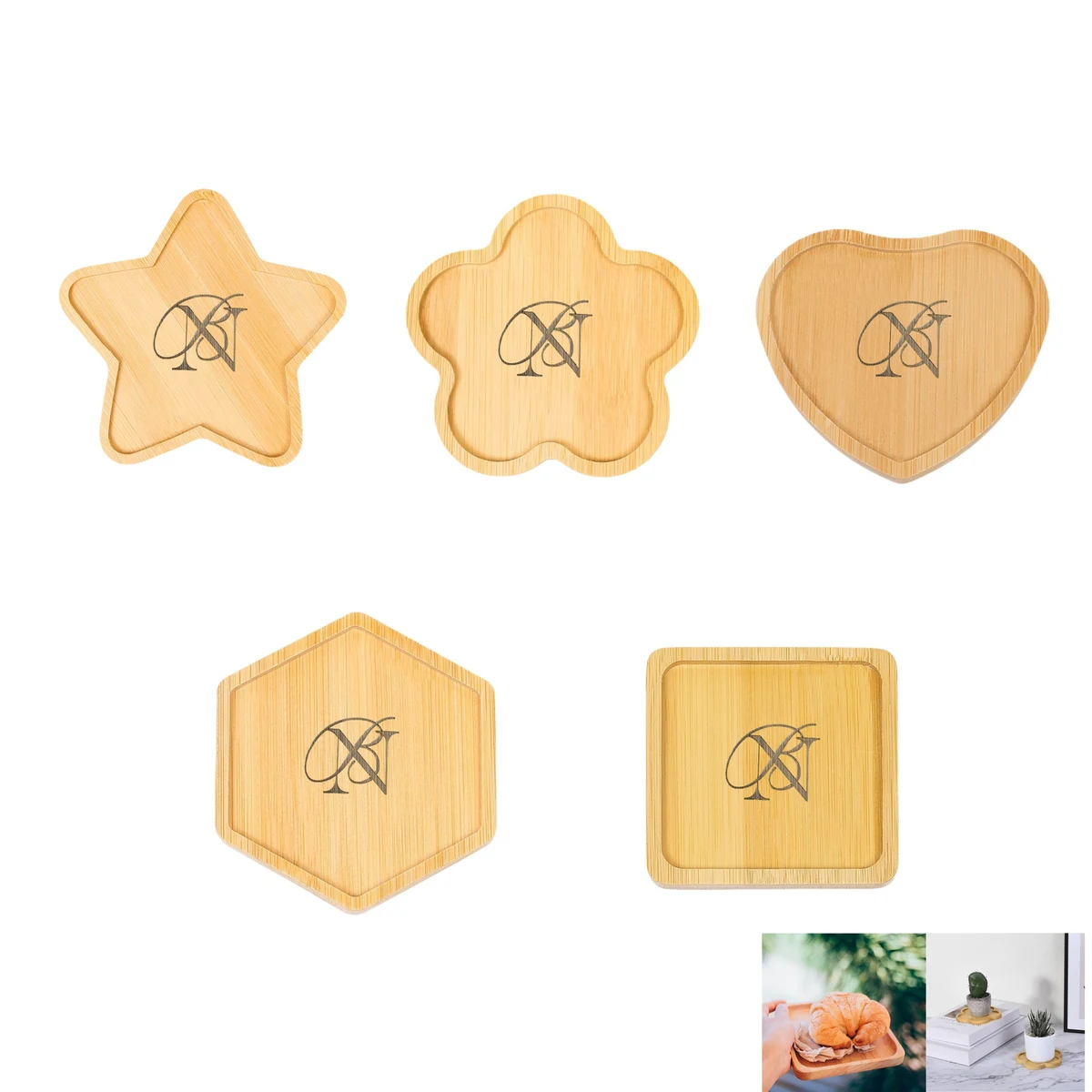 Bamboo Coasters 1