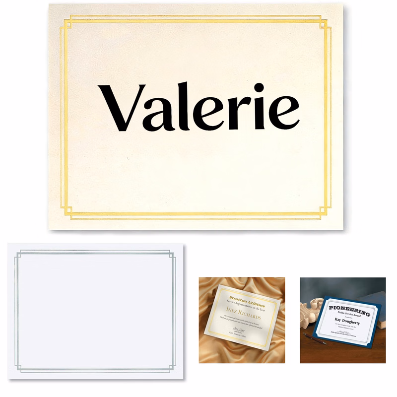 A4 Certificate Paper