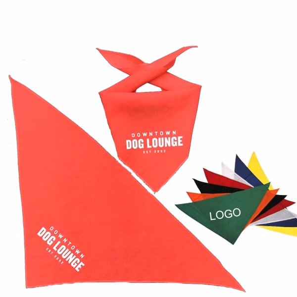 Custom Printed Pet Bandanas