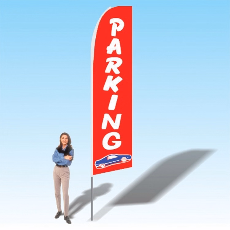 15FT Parking Advertising Banner Flag