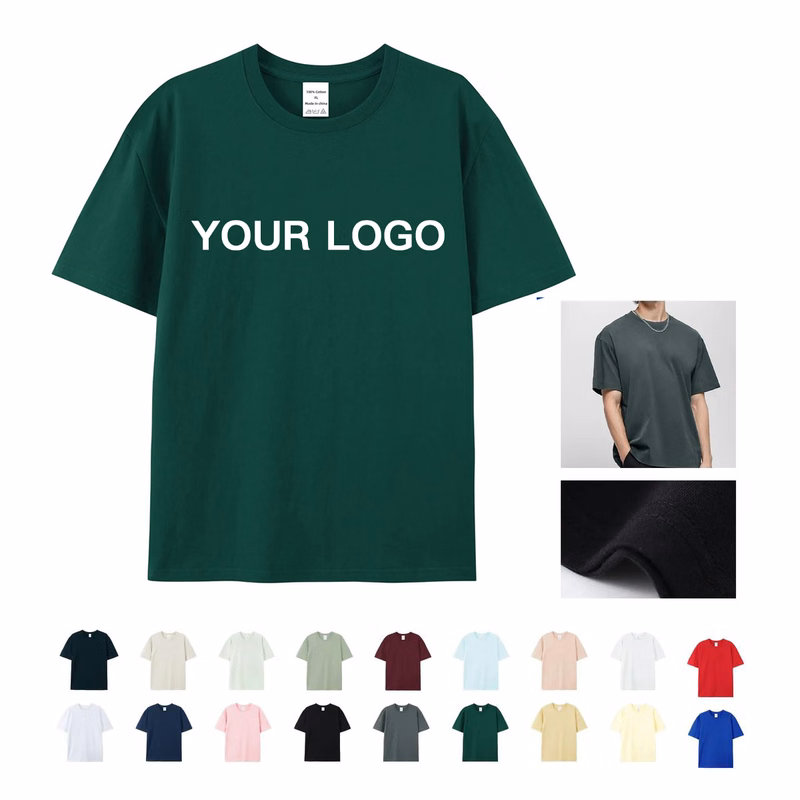 Classic 100 Percent Cotton Tee Lightweight Summer Wear