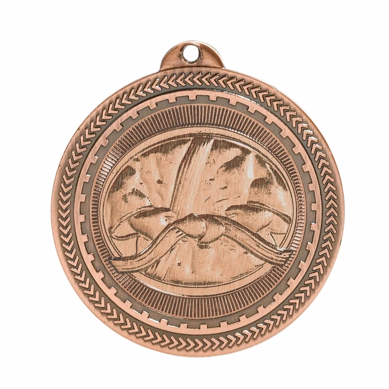 2" BriteLazer Medal-Martial Arts
